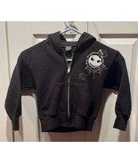 Disneyland Nightmare Jack Is Back Toddler Hoodie Sweatshirt Black Sz XS - $25.55 CAD