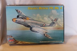 1/72 scale MPM, Gloster Meteor FR. MK. 9 Airplane Model Kit #72534 BN Open Box - $60.00