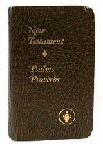 The Gideons International New Testament Psalms And Proverbs 1st Edition 1st Pri - £37.08 GBP