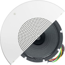Lowell R1810-72 8-Inch Dual Cone Speaker/Grille with 25/70V Xfmr, White - £43.28 GBP