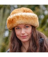 Unisex Polar Sheepskin Hat 7 Colors Made To Order In USA - £83.71 GBP