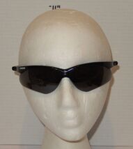 KleenGuard Nemesis Safety Glasses Black Frame Smoke Lens Wraparound Sung... - $14.80