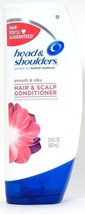 1 Bottle Head & Shoulders 21.9 Oz Smooth Silky Hair & Scalp Dandruff Conditioner
