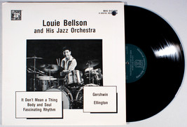 Louie Bellson - And His Jazz Orchestra (1987) Vinyl LP • Gershwin Ellington - $9.61