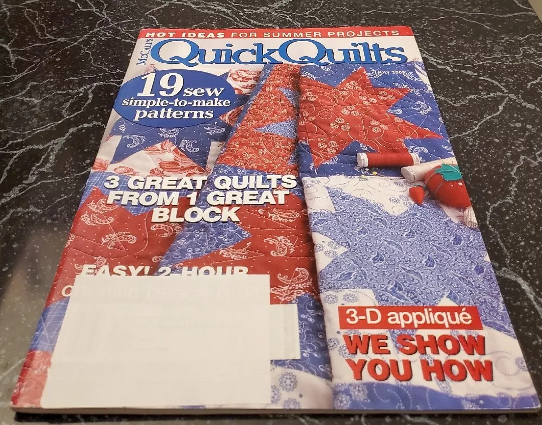 McCall&#39;s Quick Quilts, July 2005 - £4.70 GBP