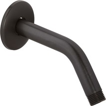 6 Inch Shower Arm And Flange - Solid Stainless Steel,, Rubbed Bronze - £26.71 GBP