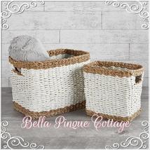 Cottage White Basket Set - £64.94 GBP+