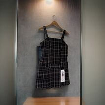 Celebrity Pink deep purple Plaid Skater Pleated Dress Size Small NWT NEW - $14.85