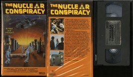 Nuclear Conspiracy Vhs English Version Vidmark Video Big Clamshell Case Tested - £11.76 GBP