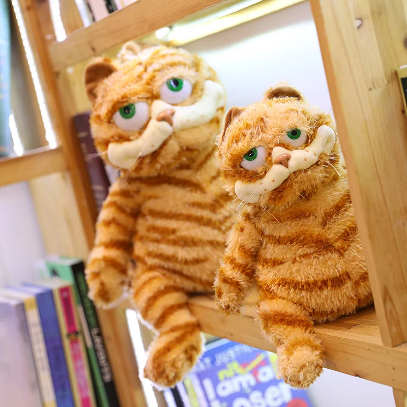 Anime Peripheral The Garfield Show Creative Lifelike Plush Toy Doll Home - £17.08 GBP
