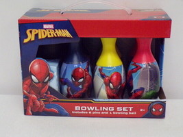 New Sealed Marvel Spiderman Kids Bowling Set - £11.89 GBP