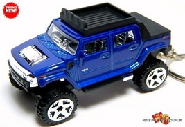  KEYCHAIN BLUE HUMMER H2 PICKUP TRUCK  CUSTOM Ltd ❤️GREAT GIFT❤️ - $45.98