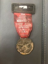 Vintage Loyal Order of Moose 22nd Convention Bemidji Minnesota Assn 1948... - £23.62 GBP
