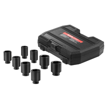 VEVOR Axle Nut Impact Socket Set, 3/4&quot; Drive Deep 6-Point SAE Spindle Nu... - $38.90