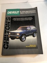 CHEVROLET 1982-91 BLAZER / JIMMY / BRAVADA Chilson Repair Manual - £11.90 GBP