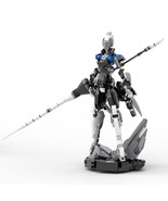 sci-fi Futuristic Armored Female Lancer Building Blocks Set Brick Toy Co... - £27.12 GBP