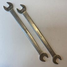 Vintage Armstrong Armaloy Open Ended Wrench Lot 1090 1090-D - 7/16&quot; 1/2&quot;... - $6.97 CAD