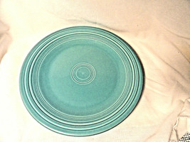 Turquoise Fiesta Plate 10.5 inches Post 82 - £6.37 GBP