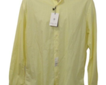 $228 LBM 1911 Shirt Yellow Tailored  Dress Shirt 100% Cotton  15.5/42 - $49.46