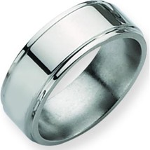 Titanium 8mm Mens Wedding Ring Band Jewelry Sz 14.5 - £32.76 GBP