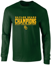 Baylor Bears 2021 Big XII Conference Champions Long Sleeve T-Shirt - $24.99+