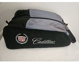 Cadillac Embroidered Luggage Shoe Travel Bag Black Gey - $23.27