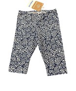 Mayoral Ecofriends Baby Girls Floral Print Leggings 24M Navy &amp; White 80C... - $357.88 MXN