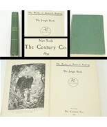 The Jungle Book RUDYARD KIPLING Early Reprint 1899  7 3/8&quot; x 5&quot; x 1&quot; Clo... - €169,62 EUR
