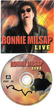 Ronnie Milsap signed 2002 Live Album CD w/ Cover &amp; Case 4 sigs- Rodney Edmondson - £94.74 GBP