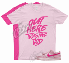 TG T Shirt for N Dunk Low GS Triple Pink Light Valentines Day Soft Prime 1 - £18.40 GBP+