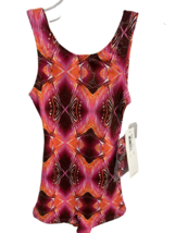 Bloch Dynami Gymnastics Volcano Biketard Coral Size XS Child (2-4) NEW - $270.65 MXN