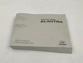 2016 Hyundai Elantra Coupe Owners Manual Handbook OEM I01B24004 - £21.54 GBP
