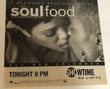 Soul Food Showtime Tv Guide Print Ad  TPA17 - £4.66 GBP