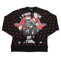 Santa Darth Vader Sweatshirt Mens M I Find Your Lack of Cheer Disturbing... - $22.75
