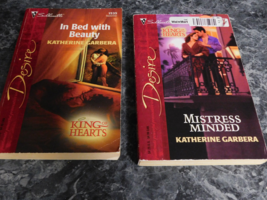 Silhouette Desire Katherine Garbera lot of 2 King of Hearts Series Paperbacks - £1.87 GBP