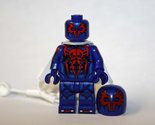 Spider-man 2099 Blue Outfit Marvel Custom Minifigure From US - $6.00