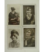 Vintage Postcards Lot RPPC Rajar Bromide British BEAUTY Women Daily Mirror - £27.17 GBP