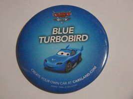 Disney - Cars Land - BLUE TURBOBIRD Button Pin  - $228.43 MXN