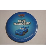 Disney - Cars Land - BLUE TURBOBIRD Button Pin  - $223.87 MXN