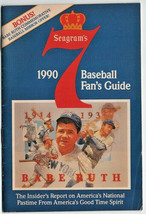 1990 Seagrams 7 Whiskey Baseball Fans Guide New York Yankees Babe Ruth  ! - £4.62 GBP