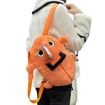 Cute Chainsaw Man Pochita Backpack Anime Kawaii Denji Devil Dog Cartoon Bag - £21.19 GBP