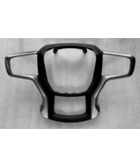 OEM metallic silver steering wheel trim with black insert 2019+ Chevy - $29.99