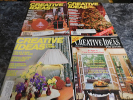 Creative Ideas for Living Magazine lot of 4 1984 - 1990 - $3.99