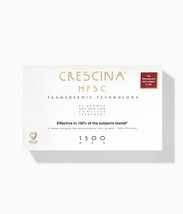 Crescina HFSC 100% 1300 Man Complete Treatment 10+10 Ampoules - $176.40