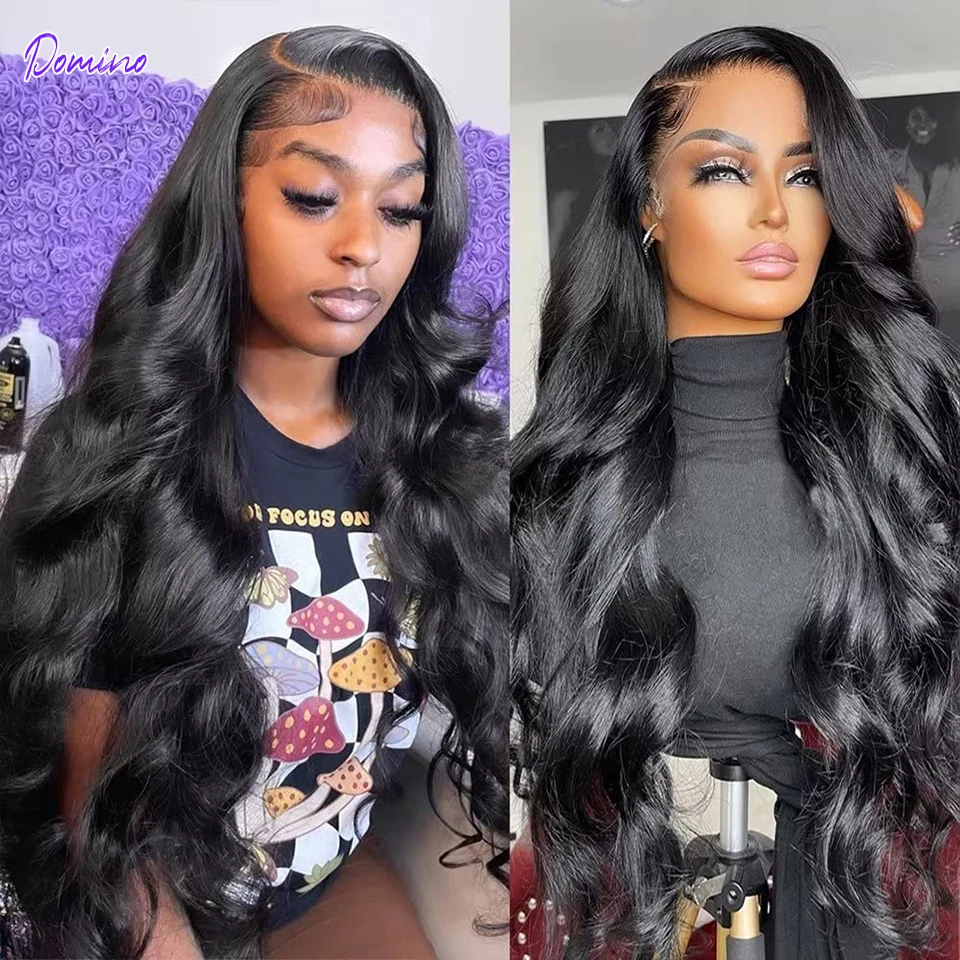 Body Wave Lace Front Human Hair Wigs 13x4 HD Transparent Lace Frontal Wi... - £44.08 GBP+