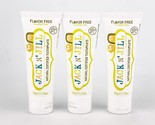 Jack N Jill Natural Certified Toothpaste Flavor Free 1.76oz Lot Of 3 40%... - $19.30