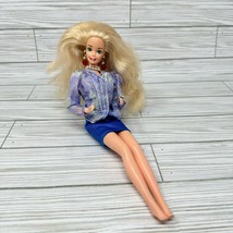 Barbie 80s 90s Blue Skirt Suit Undergarments Vintage Fashion Doll - £12.65 GBP