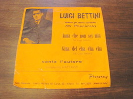 SOLO COPERTINA Luigi Bettini ANNA CHE NON SEI MIA - £15.49 GBP