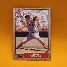 1987 Topps #425 Tom Seaver Boston Red Sox HOF Baseball Card - $1.49