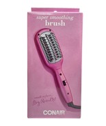 Conair Mini Pro Super Smoothing Straightening Brush Fast Heat-Up Ceramic - $20.56 CAD